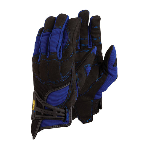 Guantes de Seg. Antivibracion Azul L