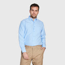 Camisa Oxford M/Larga Bol Cel XXL
