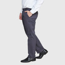 Pantalon G. Tiro Corto S/Pinzas Gris 46