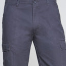 Pantalon Gabardina Cargo Algodon Gris 48
