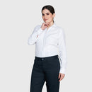 Blusa Jayson Oxf Manga Larga 60/40 Blanca XL