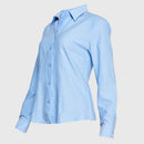 Blusa Oxf Manga Larga 60/40 Celeste M