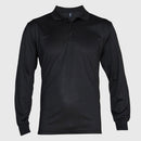 Polera Dry Fit Cuello-Camisa M/L Neg M