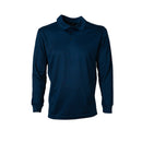 Polera Dry Fit M/ Larga Azul Marino XL