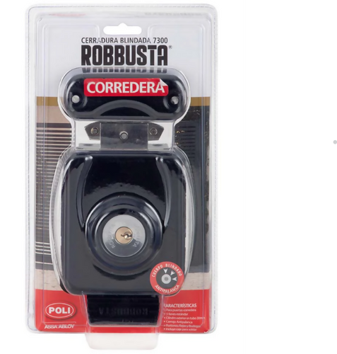 Cerradura Sobreponer Robbusta 7300 Antipalanca - Reja/Corredera