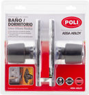 Cerradura Tubular Pomo Urbano Rústica Baño/Dormitorio