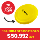 Frisbee Plastico Amarillo (Impresion full color)