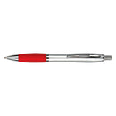 Boligrafo Plastico Wind Satin ( Rojo, Impresion Un Color)