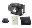 Kit Cerradura Eléctrica 3010 LUZ LED Indicador Puerta Cerrada o Abierta – Transformador + Pulsador