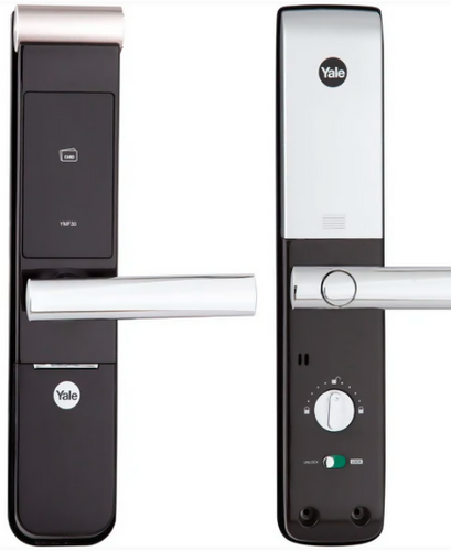 Smart Pack Cerradura YMF30 - Apertura Codigos/Tarjetas + Hub Yale Connect