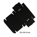 Caja Autoarmable 23X16X5 Cm Negro (Impresion full color)