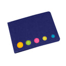 Set De Banderitas Adhesivas ( Azul, Impresion Un Color)