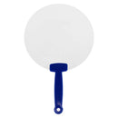 Abanico Plastico (Azul, Impresion Un Color)