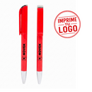 Boligrafo Plastico Angel ( Rojo, Impresion Un Color)