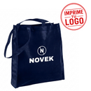 Bolsa Reutilizable Shopping (Azul Marino , Impresion Un Color)