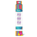BOMBILLA PAPEL MORADO-BCO 20UND.
