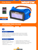ANTIPARRA PARA SOLDAR FOTOSENSIBLE 90X35MM WADFOW WWA2800