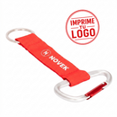Llavero-Lanyard Mosqueton (Rojo, Impresion Un Color)