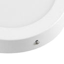Panel sobrepuesto circular LED 12 W.