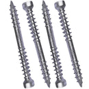 Tornillo Lancero Tirafondo Madera 120 Mm 8 Mm 4 Unidad(Es)