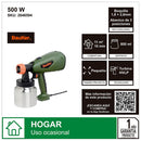Pistola Para Pintar Bauker 500W 800 Ml Hogar Bricolaje