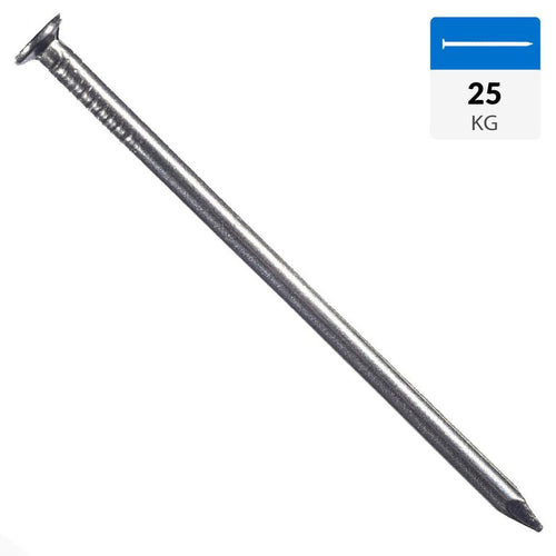 Clavo Corriente 3 Pulgadas Plateado