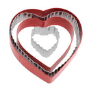 Molde Corazon 3 Unidades