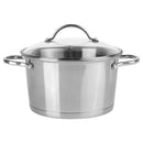 Olla De Acero Inoxidable 20 Cm 3.1 L Plateado Olla