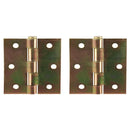 Set Bisagras 3,5x3 Zincado 2 un