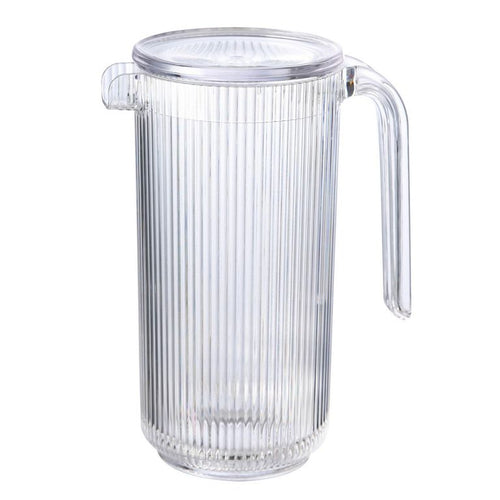 Jarra de Plastico 1700 ml Rayas Transparente