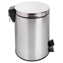 Basurero 5 Litros Metal Gris