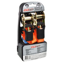 Set Correas Amarre Autostyle 5 Mt. 400 Kg Naranjas 2 U.