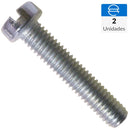 Perno con cilindro M6 x 20 zincado brillante 2 unidades