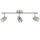 Barra Led Meranti 3 Luces Metal Gris