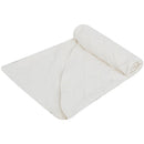 Mantel Redonda 180x180 cm Jacquard Blanco
