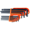 Set de llaves hexagonales 9 unidades