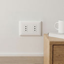 Enchufe 10A Duplex S17 Blanco