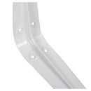 Soporte escuadra para repisa metal 13x15 cm blanco