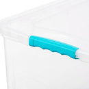 Set 8 Cajas Modubox 6 L + 1 Caja 38 L Transparente