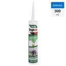 Sellador Topex 300 Ml Blanco Para Juntas Y Fisuras