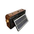 Radio Retro Provenze Carga Solar Bluetooth Con Linterna