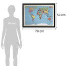 Mapa Pineable Color 50X70 Cm