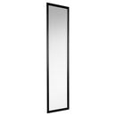 Espejo Decorativo Forma Rectangular 30X120 Cm Negro