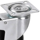 Rueda giratoria con freno plastico 60kg