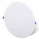 Panel Led Empotrado Circular Blanco 24W Luz Calida