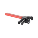 Trabavolante Metalico Tipo T Rojo y Negro Antirrobo Universal