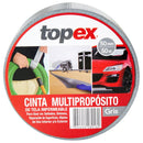 Cinta Tela Imp Gris - 50Mmx50M