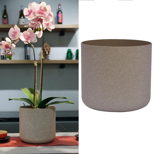 Macetero Denver de Plastico 18x17 cm Beige