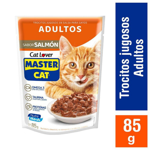 Alimento humedo para gato adulto 85 g salmon