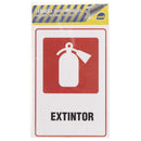 Senaletica Extintor Rojo/Blanco